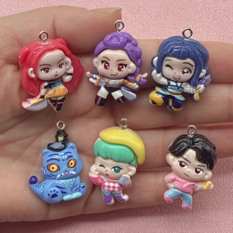Resin Art Love - 10 шт. подвесок из смолы в