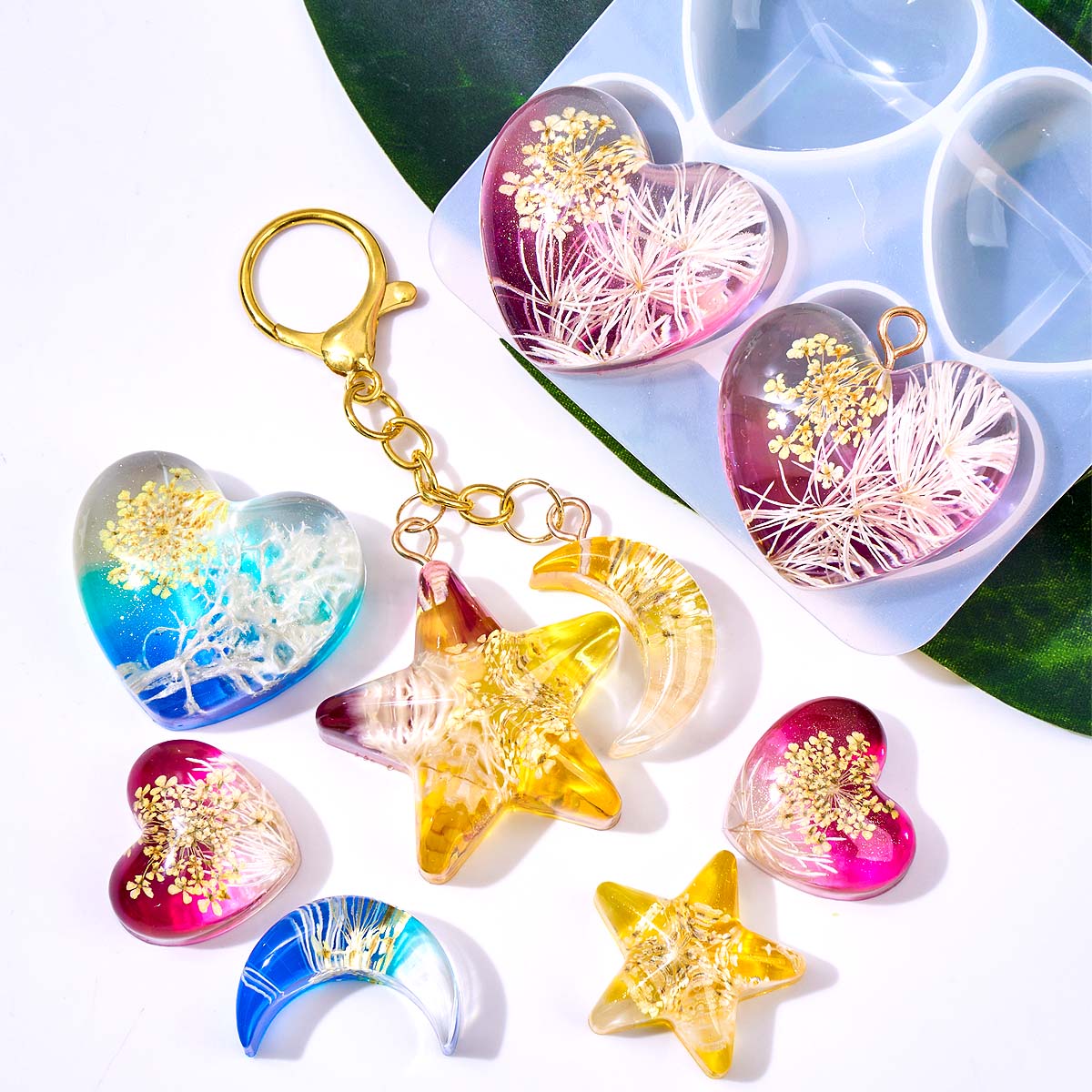 Силиконовая форма для подвесок – обзор и цена Resin Art Epoxy