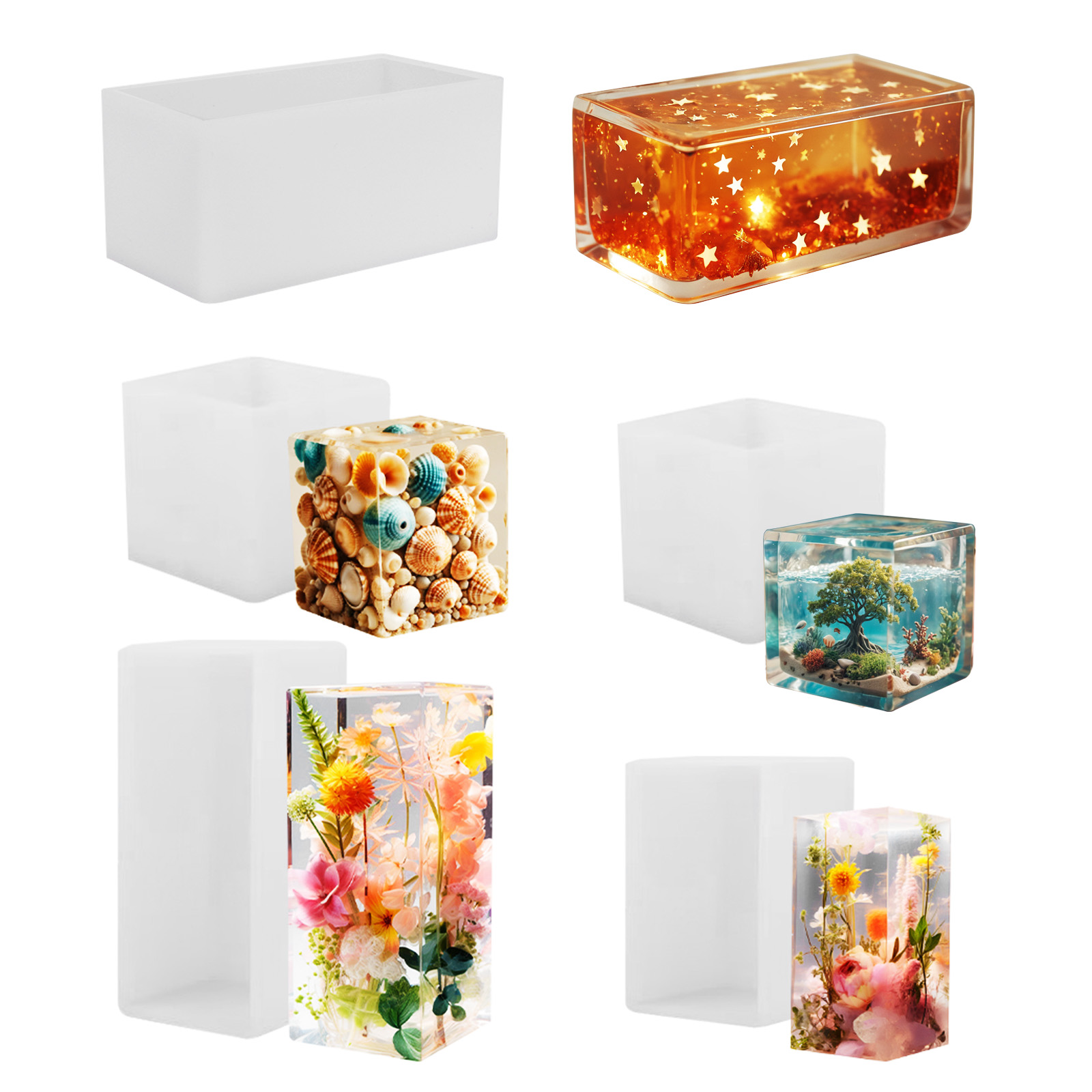 Силиконовая форма для литья из – обзор и цена Resin Art Epoxy
