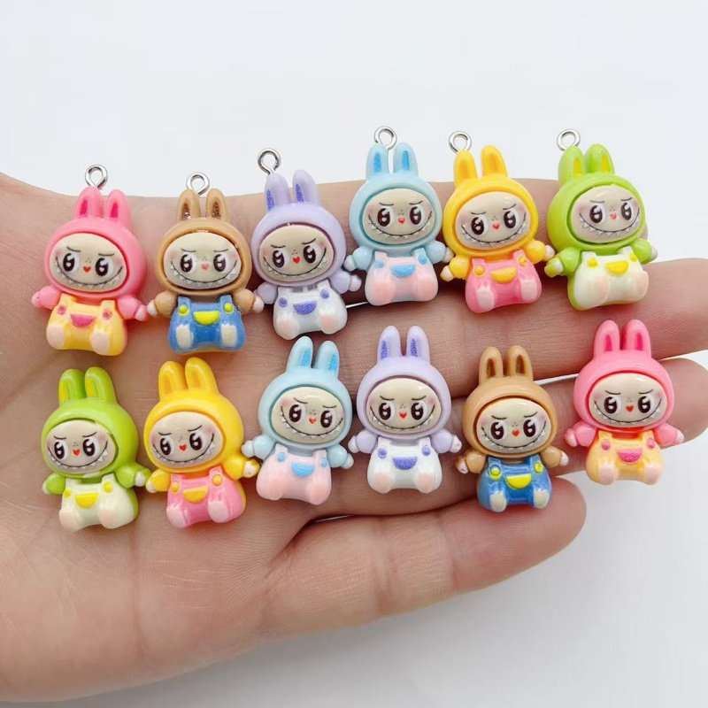10 шт. милых подвесок из смолы – обзор и цена Resin Art Love